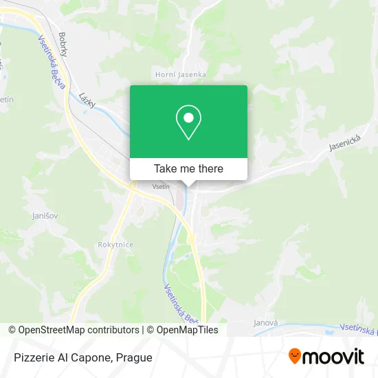 Карта Pizzerie Al Capone