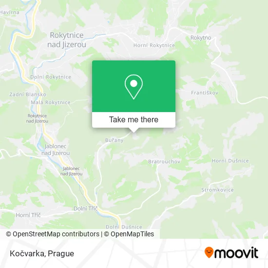 Карта Kočvarka