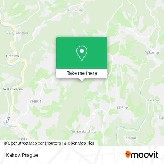 Карта Kákov