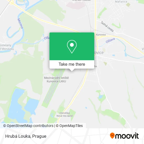 Карта Hrubá Louka