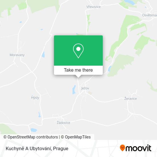 Kuchyně A Ubytování map