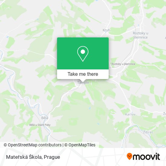 Mateřská Škola map