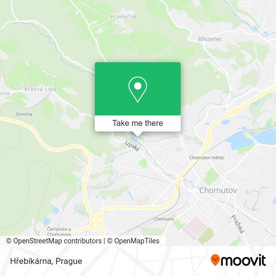Hřebíkárna map