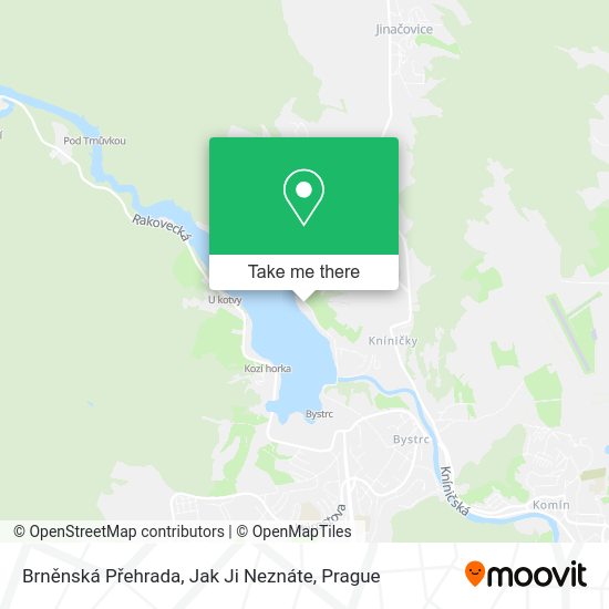 Brněnská Přehrada, Jak Ji Neznáte map
