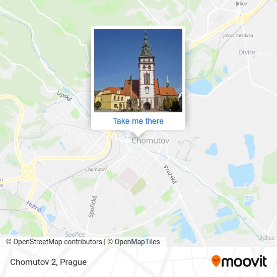 Карта Chomutov 2