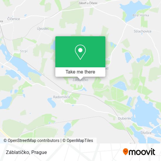 Záblatíčko map