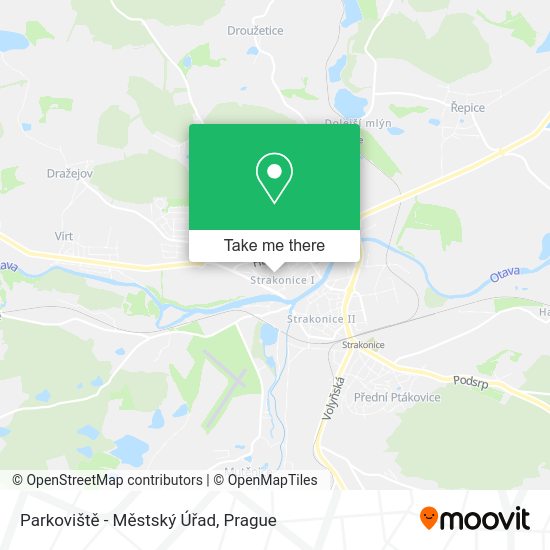 Parkoviště - Městský Úřad map