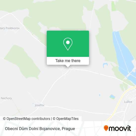 Obecní Dům Dolní Bojanovice map