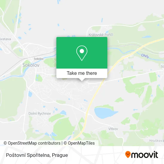 Карта Poštovní Spořitelna