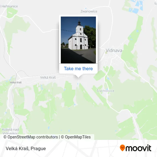 Карта Velká Kraš