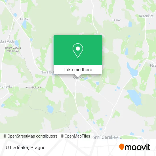 Карта U Ledňáka