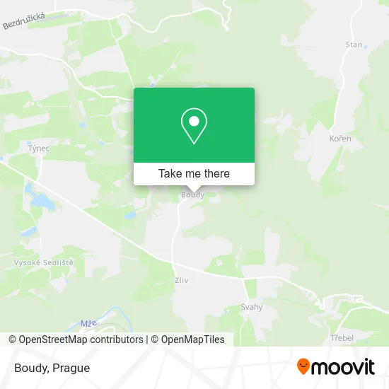 Карта Boudy