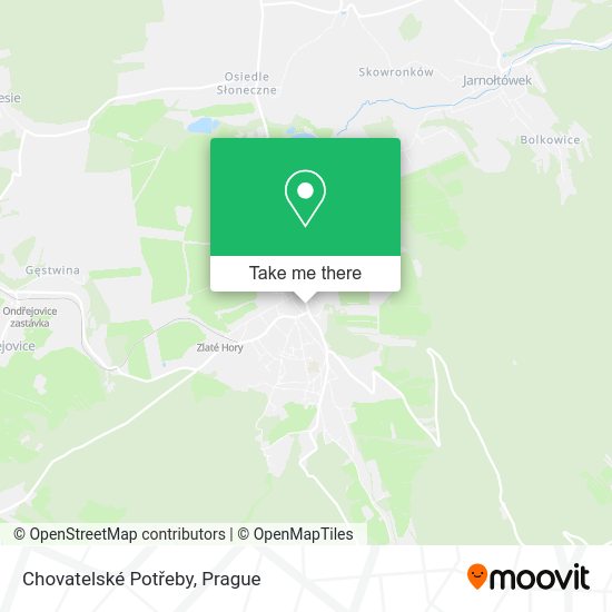 Chovatelské Potřeby map