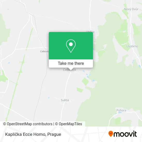 Карта Kaplička Ecce Homo