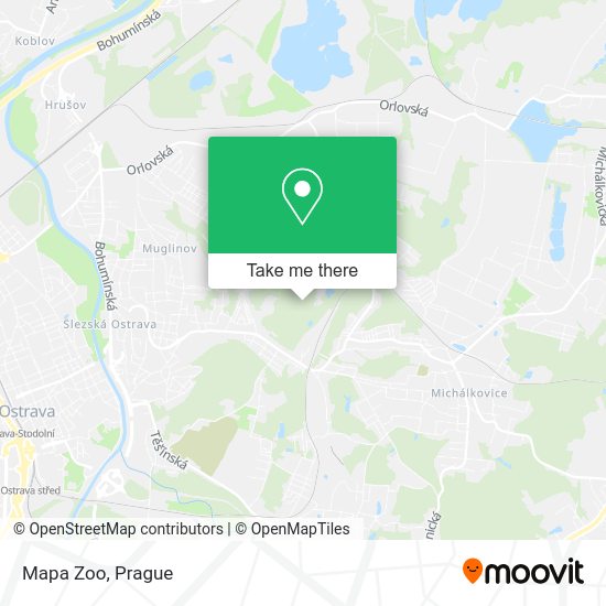 Карта Mapa Zoo