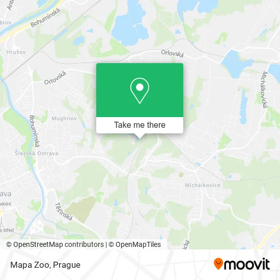 Карта Mapa Zoo