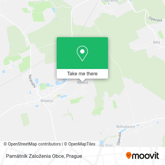 Pamätník Založenia Obce map