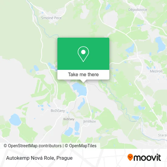 Карта Autokemp Nová Role