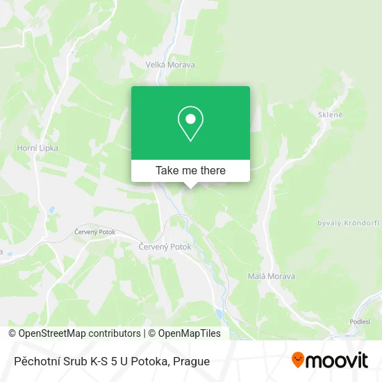 Карта Pěchotní Srub K-S 5 U Potoka