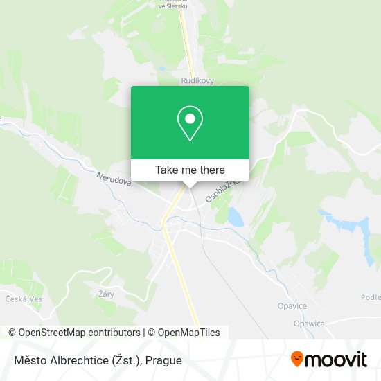 Město Albrechtice (Žst.) map