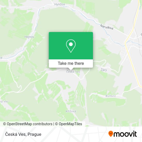 Карта Česká Ves