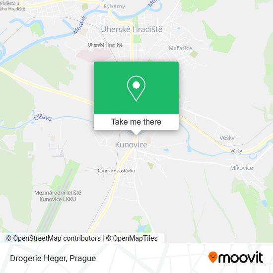 Карта Drogerie Heger