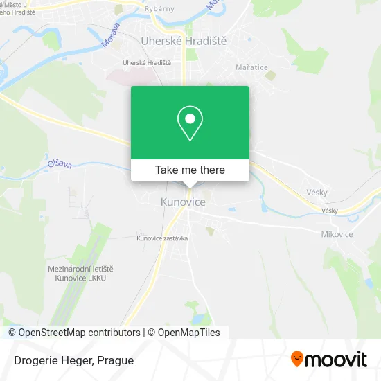 Карта Drogerie Heger