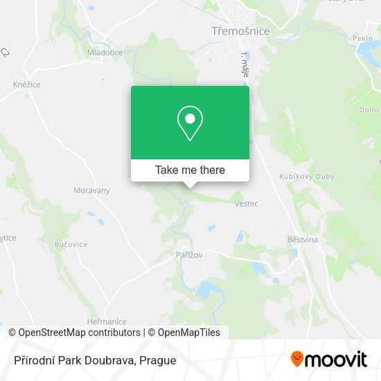 Přírodní Park Doubrava map