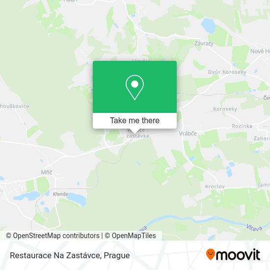 Restaurace Na Zastávce map