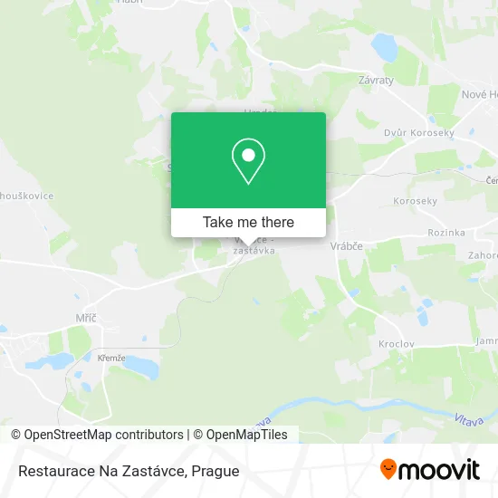 Карта Restaurace Na Zastávce