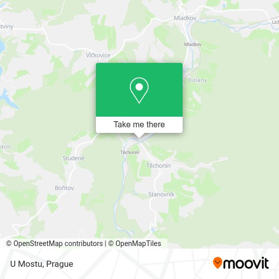 Карта U Mostu