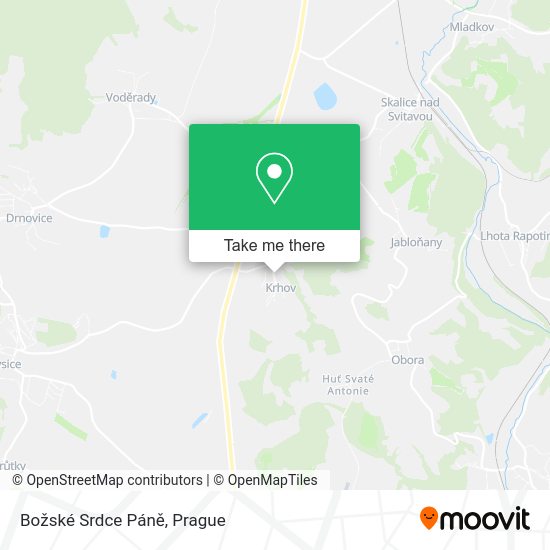 Božské Srdce Páně map