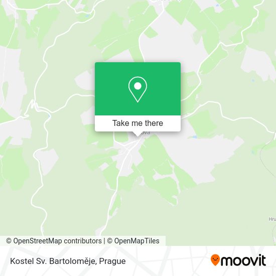 Kostel Sv. Bartoloměje map