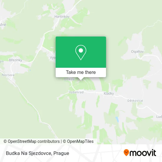 Карта Budka Na Sjezdovce