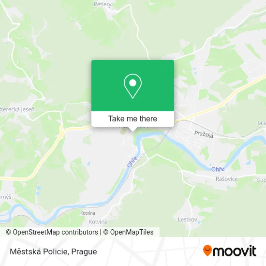 Карта Městská Policie