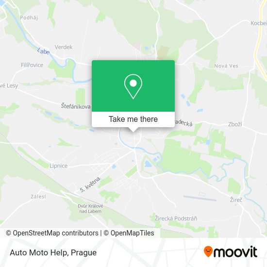 Карта Auto Moto Help