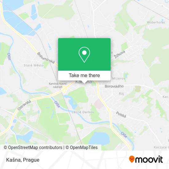 Карта Kašna