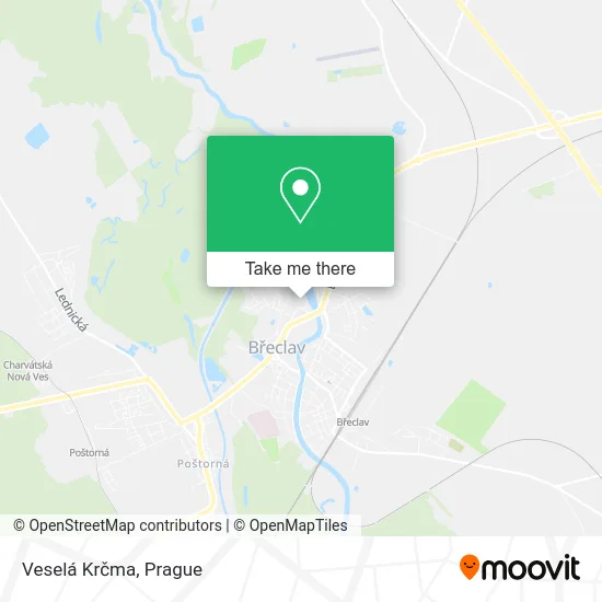 Карта Veselá Krčma