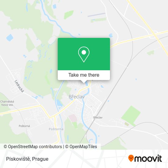 Pískoviště map