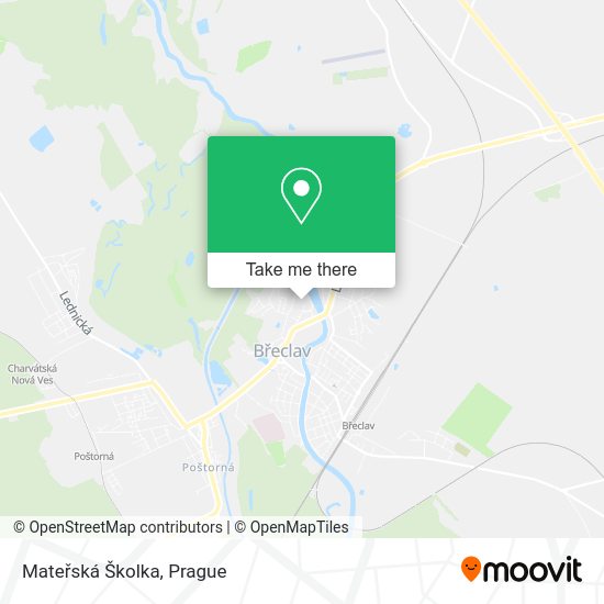 Mateřská Školka map
