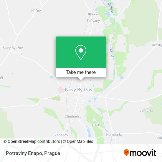 Карта Potraviny Enapo