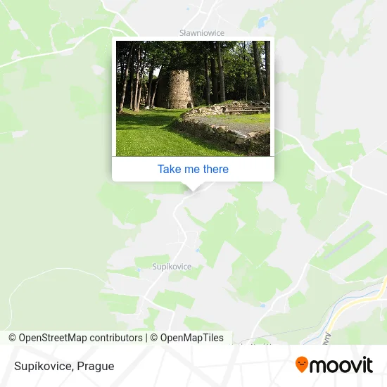 Карта Supíkovice