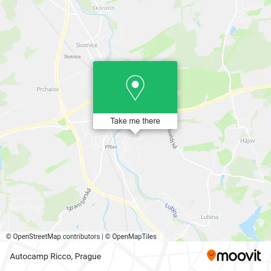 Карта Autocamp Ricco