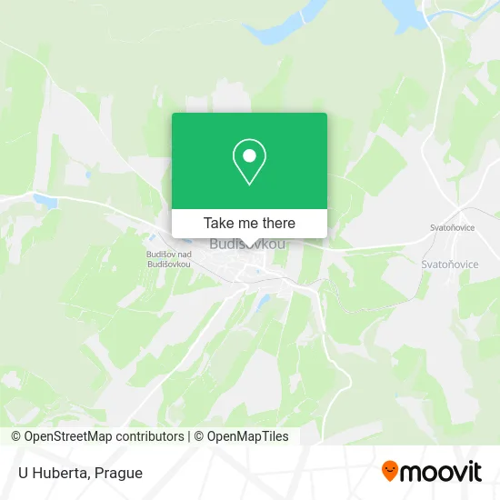 Карта U Huberta