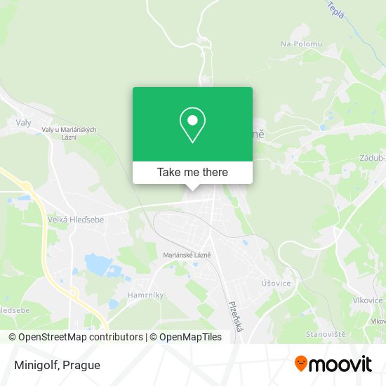 Карта Minigolf