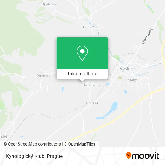 Kynologický Klub map