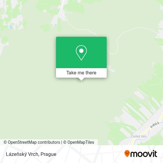 Lázeňský Vrch map