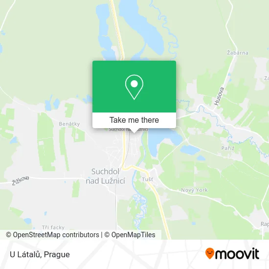 Карта U Látalů