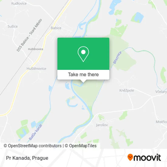 Карта Pr Kanada