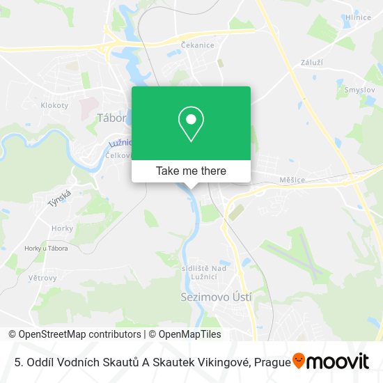 5. Oddíl Vodních Skautů A Skautek Vikingové map
